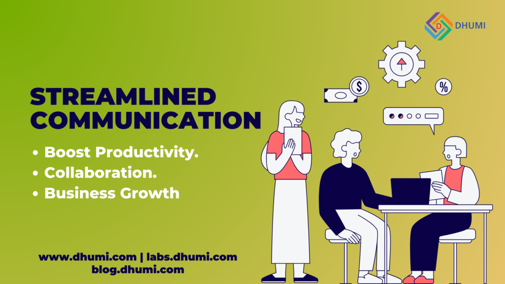 Streamlined Communication: Boost Productivity with Dhumi