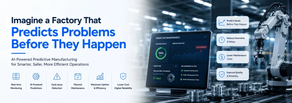Imagine a Factory That Predicts Manufacturing Problems Before They Happen